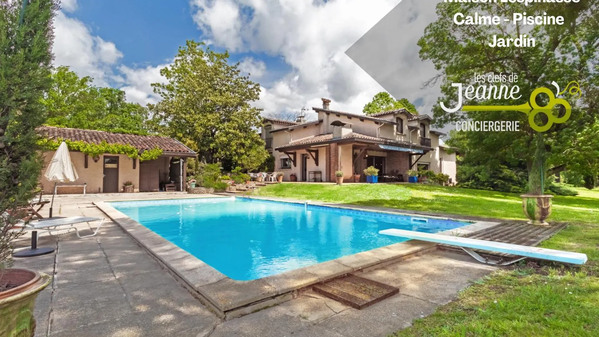 Vila Maison Lespinasse - Calme - Piscine - Jardin Graulhet